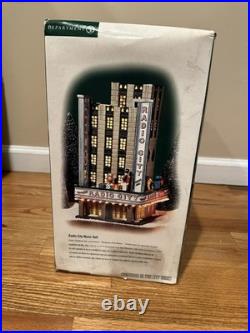 Dept 56 Radio City Music Hall Christmas in the City 2002 Christmas Village