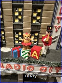 Dept 56 Radio City Music Hall Christmas in the City 2002 Christmas Village