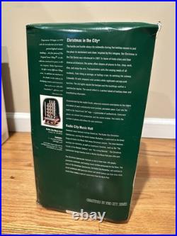 Dept 56 Radio City Music Hall Christmas in the City 2002 Christmas Village