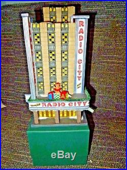 Dept. 56 Radio City Music Hall / Christmas in the City Original Box