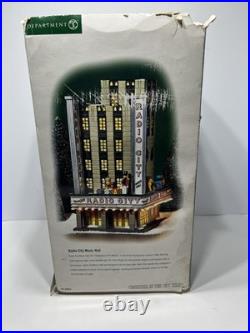 Dept 56 Radio City Music Hall Christmas in the City Series, Boxed, Lights Work