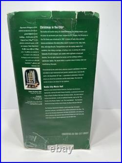 Dept 56 Radio City Music Hall Christmas in the City Series, Boxed, Lights Work