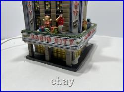 Dept 56 Radio City Music Hall Christmas in the City Series, Boxed, Lights Work