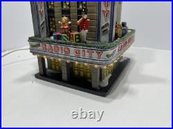 Dept 56 Radio City Music Hall Christmas in the City Series, Boxed, Lights Work