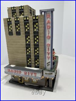 Dept 56 Radio City Music Hall Christmas in the City Series, Boxed, Lights Work