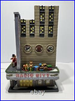 Dept 56 Radio City Music Hall Christmas in the City Series, Boxed, Lights Work