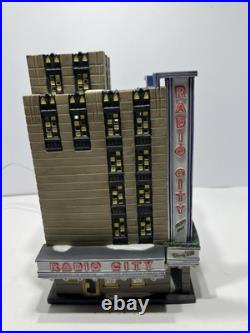Dept 56 Radio City Music Hall Christmas in the City Series, Boxed, Lights Work