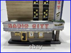Dept 56 Radio City Music Hall Christmas in the City Series, Boxed, Lights Work