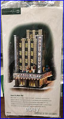 Dept 56 Radio City Music Hall. NEW. Rare. Never Out Of Box. Personal Collection