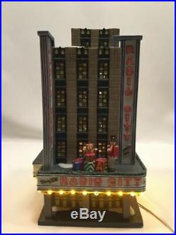 Dept 56 Radio City Music Hall With Rockettes Figure Included For Free