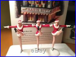 Dept 56 Radio City Music Hall With Rockettes Figure Included For Free