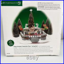 Dept. 56 Rockefeller Plaza Skating Rink Christmas In The City Village 52504 READ