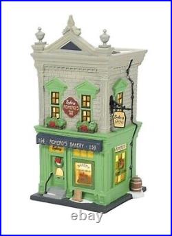 Dept 56 Romero's Bakery Christmas In The City 6009752 BRAND NEW 2022