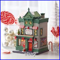 Dept 56 SANTA'S CORNER CONFECTIONERY Christmas In The City Village 6013402 NEW Dept 56 SANTA'S CORNER CONFECTIONERY Christmas In The City Village 6013402 NEW