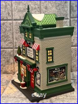 Dept 56 SANTA'S CORNER CONFECTIONERY Christmas In The City Village 6013402 NEW