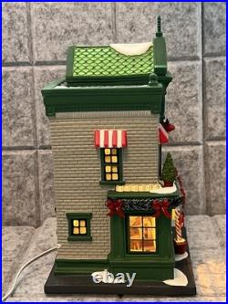 Dept 56 SANTA'S CORNER CONFECTIONERY Christmas In The City Village 6013402 NEW