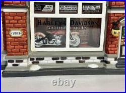 Dept 56 Snow Village Harley-davidson City Dealership #4030735 Free Shipping