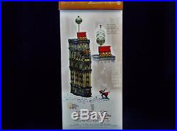 Dept 56 Special Edition Times Tower Christmas In The City Building