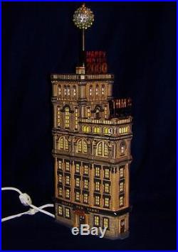 Dept 56 Special Edition Times Tower Christmas In The City Building