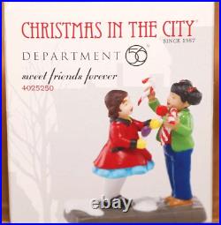 Dept 56 Sweet Friends Forever 4025250 Christmas In The City CIC Snow Village