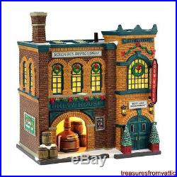 Dept 56 THE BREW HOUSE 4036491 + TAPPING THE KEG 2014 NRFB Christmas In The City