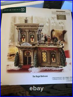 Dept 56 THE REGAL BALLROOM Christmas In The City Series#799942