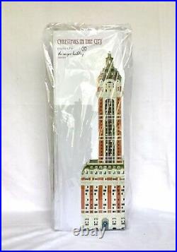 Dept 56 THE SINGER BUILDING 6000569 CHRISTMAS IN THE CITY Department 56 NEW D56