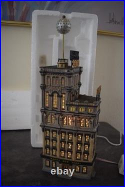 Dept 56 THE TIMES TOWER 2000 New Year Special Edition Village WORKS