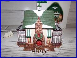 Dept. 56 Tavern In The Park Restaurant #58928 Christmas In The City Series