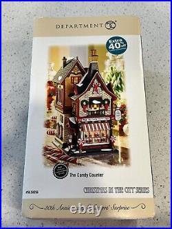 Dept 56 The Candy Counter Christmas in the City 30th Anniversary LE 3D Window