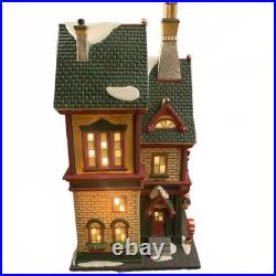 Dept 56 The Candy Counter Christmas in the City Damaged Sign and Missing Piece