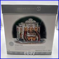 Dept 56 The Majestic Theater 25 Years Christmas In The City 58913 New In Box