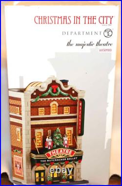 Dept 56 The Majestic Theatre 4050910 Christmas In The City CIC Department