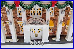 Dept 56 The Original Snow Village Lowell Inn #55059 Old Stock withLt Cord Signed