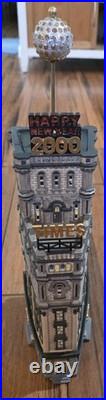 Dept 56 The Times Tower 2000 New Year Special Edition Gift Set Village READ
