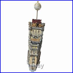 Dept 56 The Times Tower 2000 New Year Special Edition Gift Set Village READ