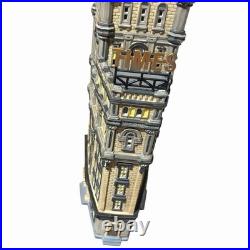 Dept 56 The Times Tower 2000 New Year Special Edition Gift Set Village READ