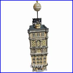 Dept 56 The Times Tower 2000 New Year Special Edition Gift Set Village READ