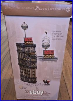 Dept 56 The Times Tower 2000 New Year Special Edition Gift Set Village READ