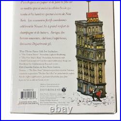 Dept 56 The Times Tower 2000 New Year Special Edition Gift Set Village READ