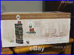 Dept 56 The Times Tower Special Edition Gift Set