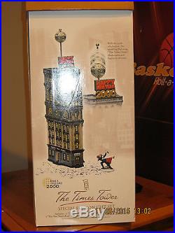 Dept 56 The Times Tower Special Edition Gift Set