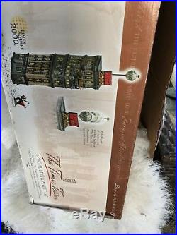 Dept 56 The Times Tower Special Edition Gift Set Retired Never displayed MINT