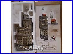 Dept 56 Times Tower Special Edition 2000 Christmas In The City MIB