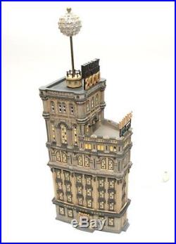 Dept 56 Times Tower Special Edition 2000 Christmas In The City MIB Ball Drops