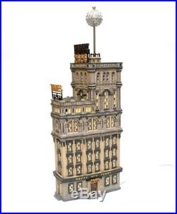 Dept 56 Times Tower Special Edition 2000 Christmas In The City MIB Ball Drops