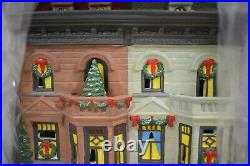 Dept 56 UPPER WESTSIDE BROWNSTONES Christmas in the City NEW #6003055 (0222TT)