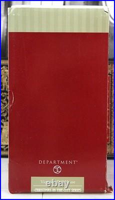 Dept 56 Victoria's Doll House Christmas In The City