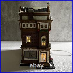 Dept 56 Victoria's Doll House Christmas In The City Rotating Doll In Box No Tree