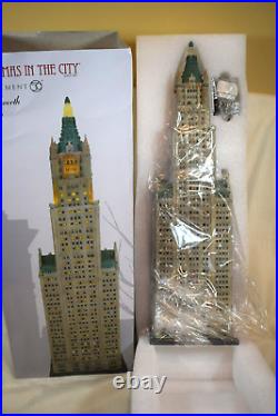 Dept 56 WOOLWORTH BUILDING Christmas in the City NEW 6007584 (1122TT163)